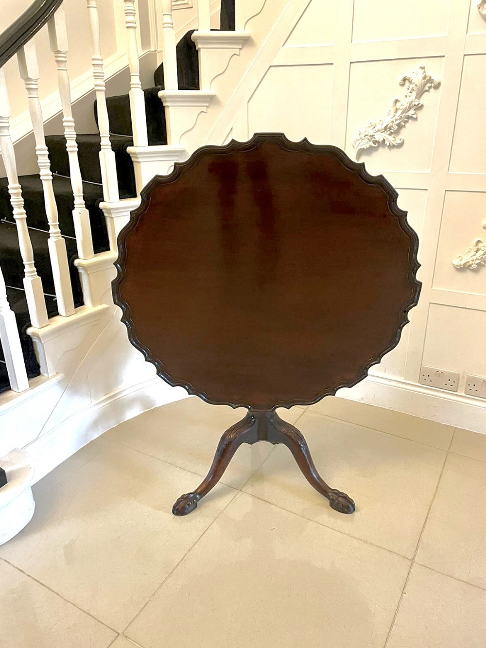 Outstanding Quality Antique George III Mahogany Centre Table 