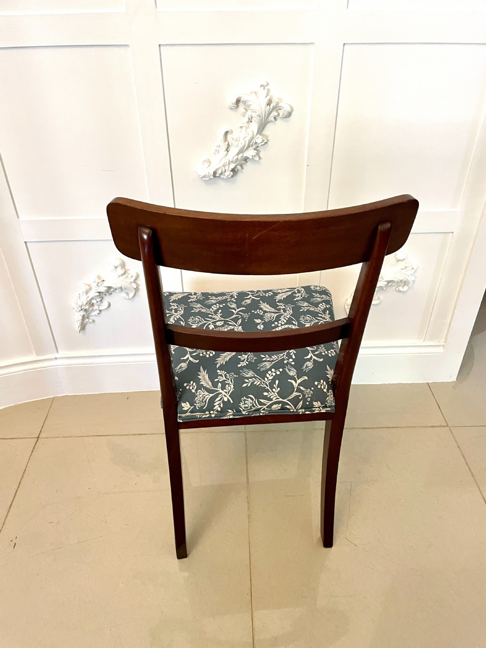  Fine Quality Set of 8 Antique George III Mahogany Dining Chairs  View XVIII