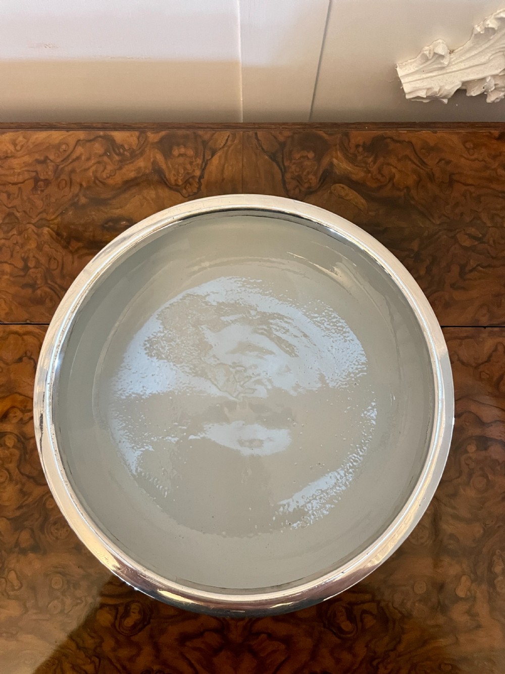 Antique Edwardian Quality Wedgwood Jasperware Fruit Bowl  View IV