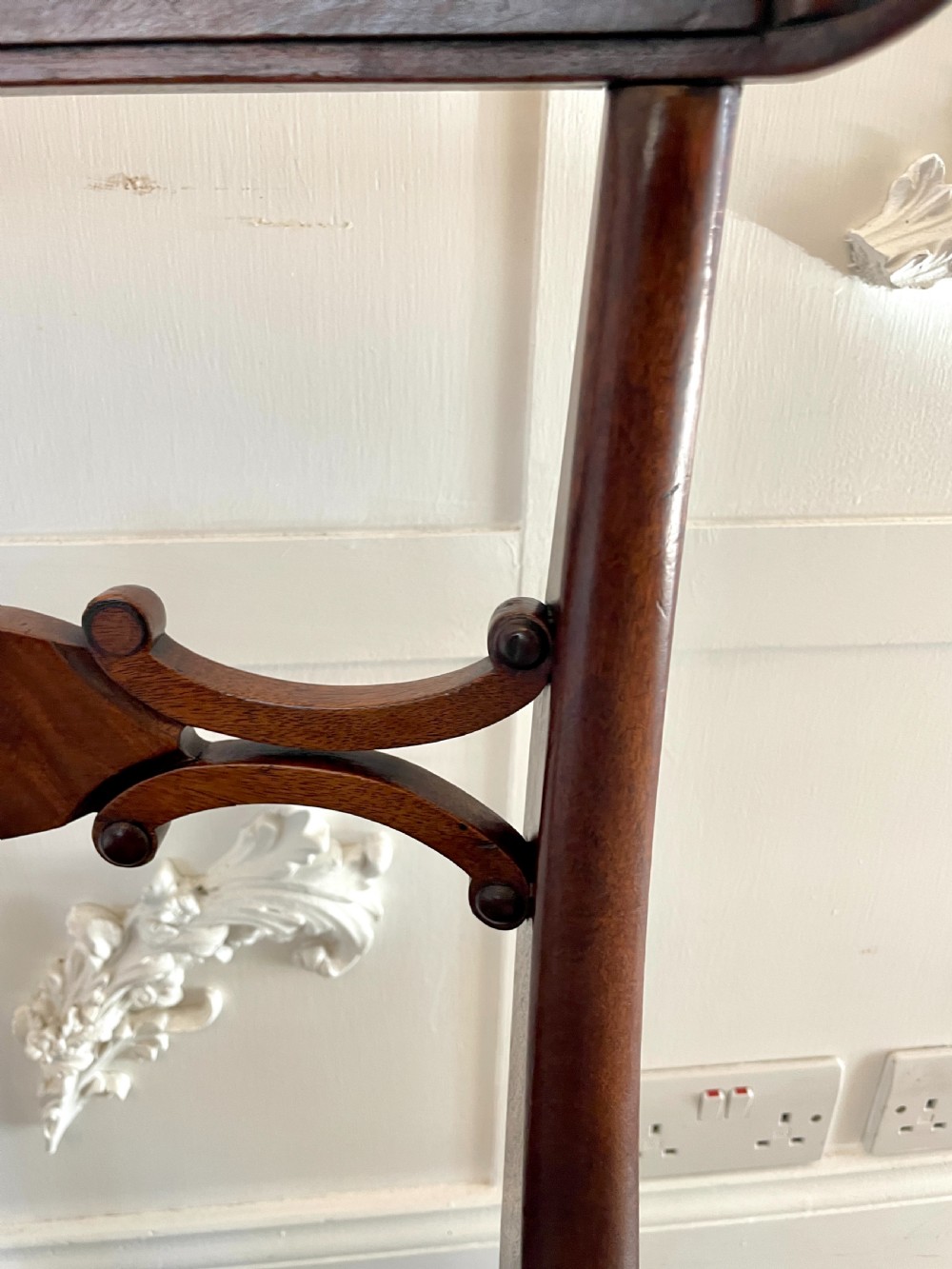 Antique Set of 8 Quality George III Mahogany Dining Chairs  View XIII
