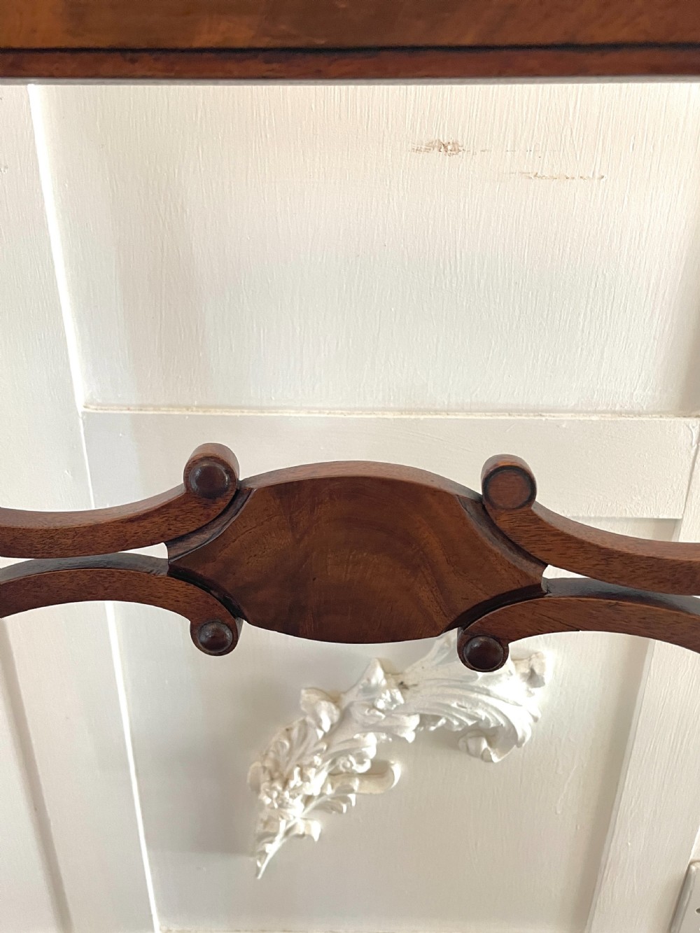 Antique Set of 8 Quality George III Mahogany Dining Chairs  View XV