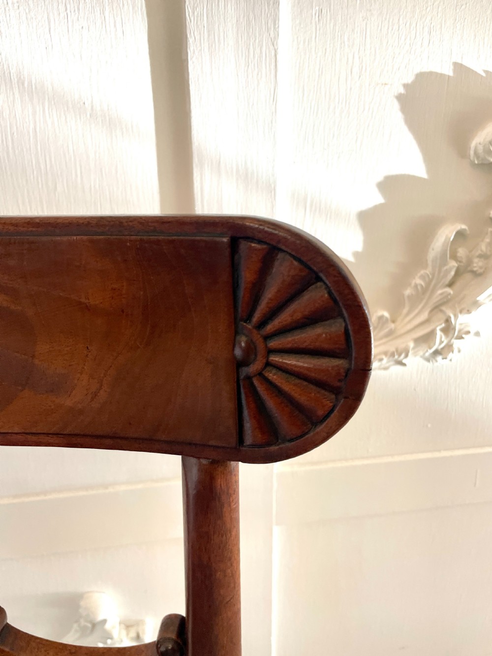 Antique Set of 8 Quality George III Mahogany Dining Chairs  View XVI