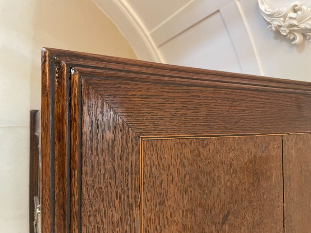 Unusual Antique George III Quality Oak Dresser Base View VIII