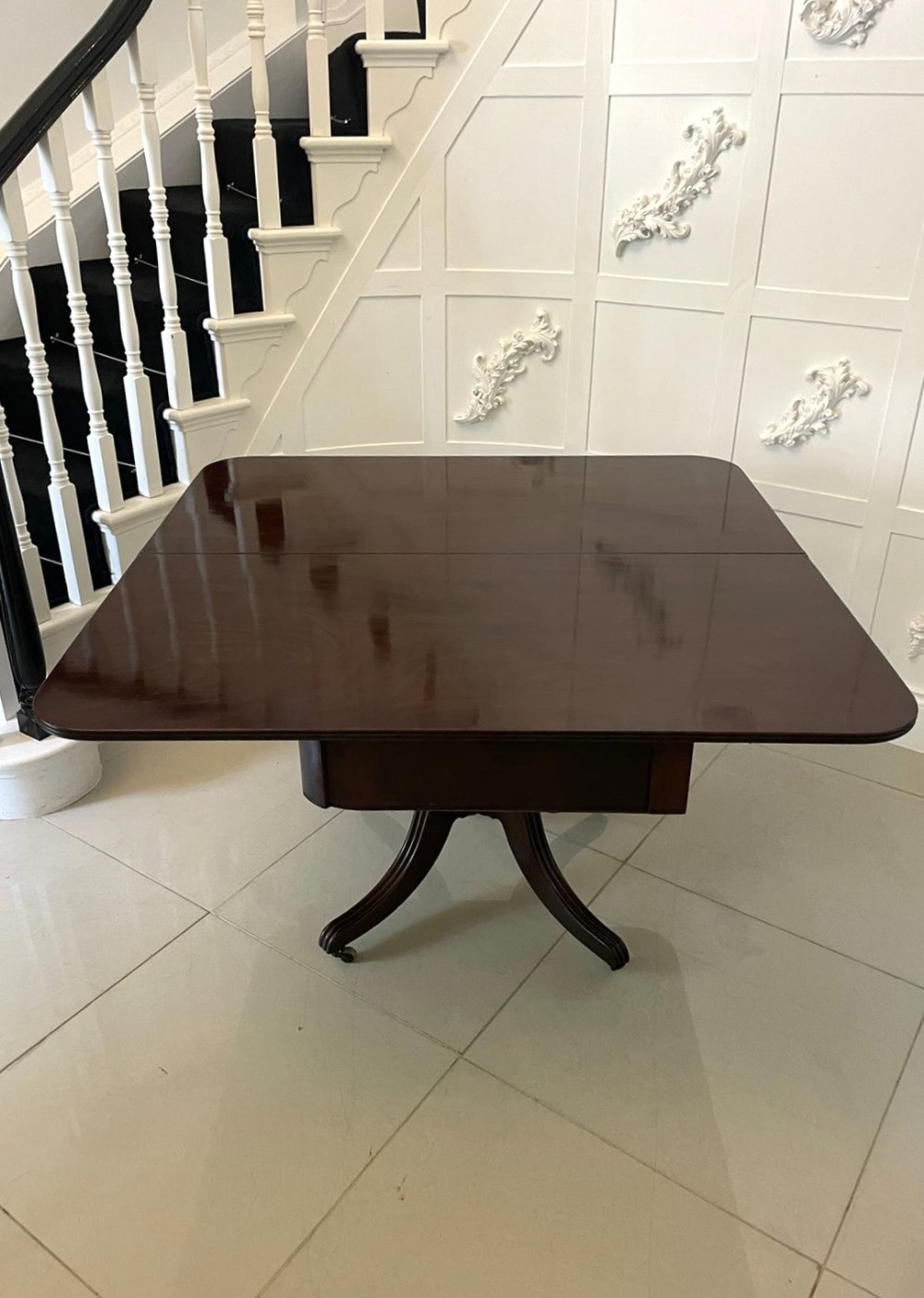 Antique Regency Quality 6 Seater Mahogany Dining/Console Table
