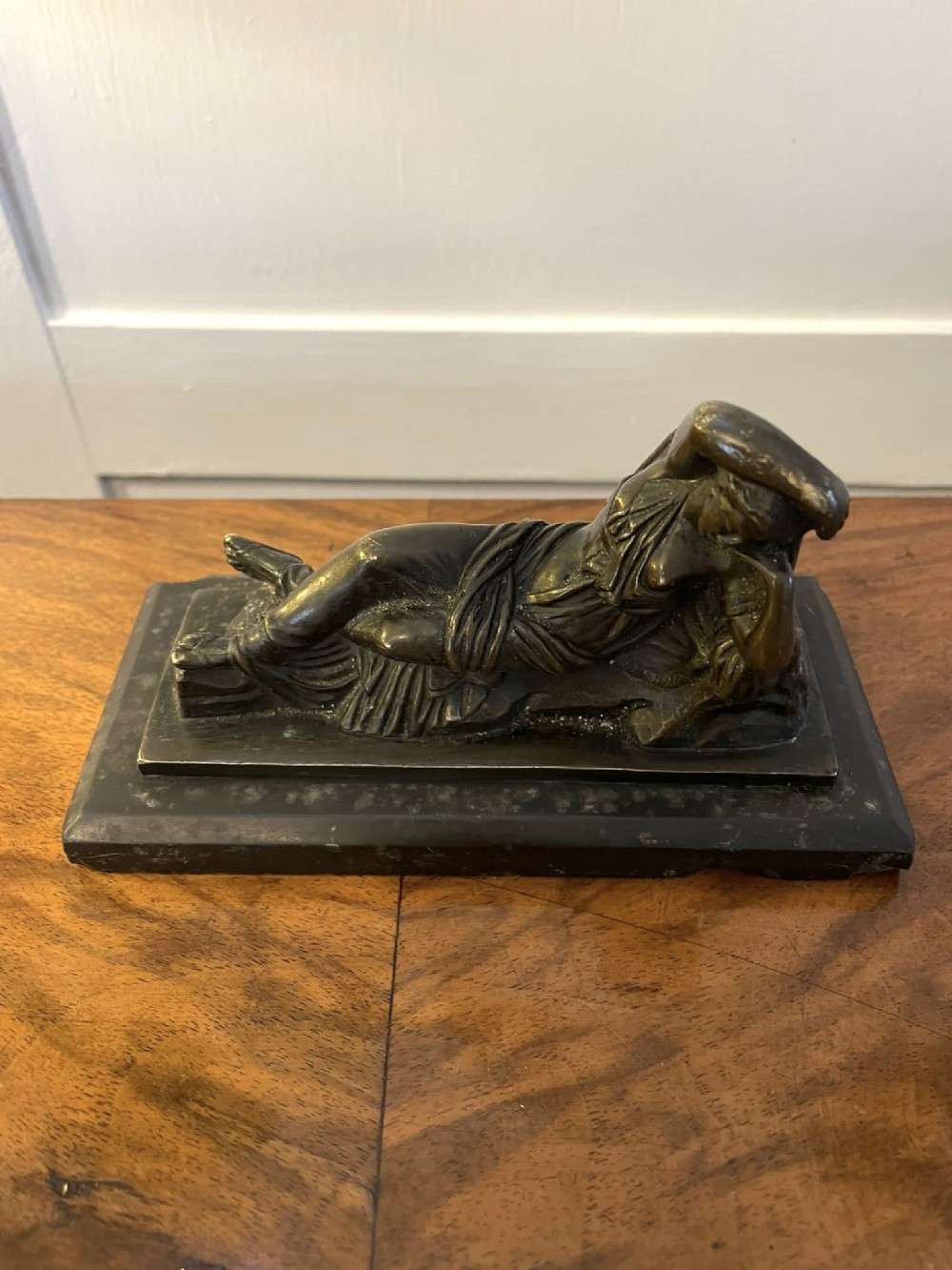 Antique Victorian Quality Bronze Figure 