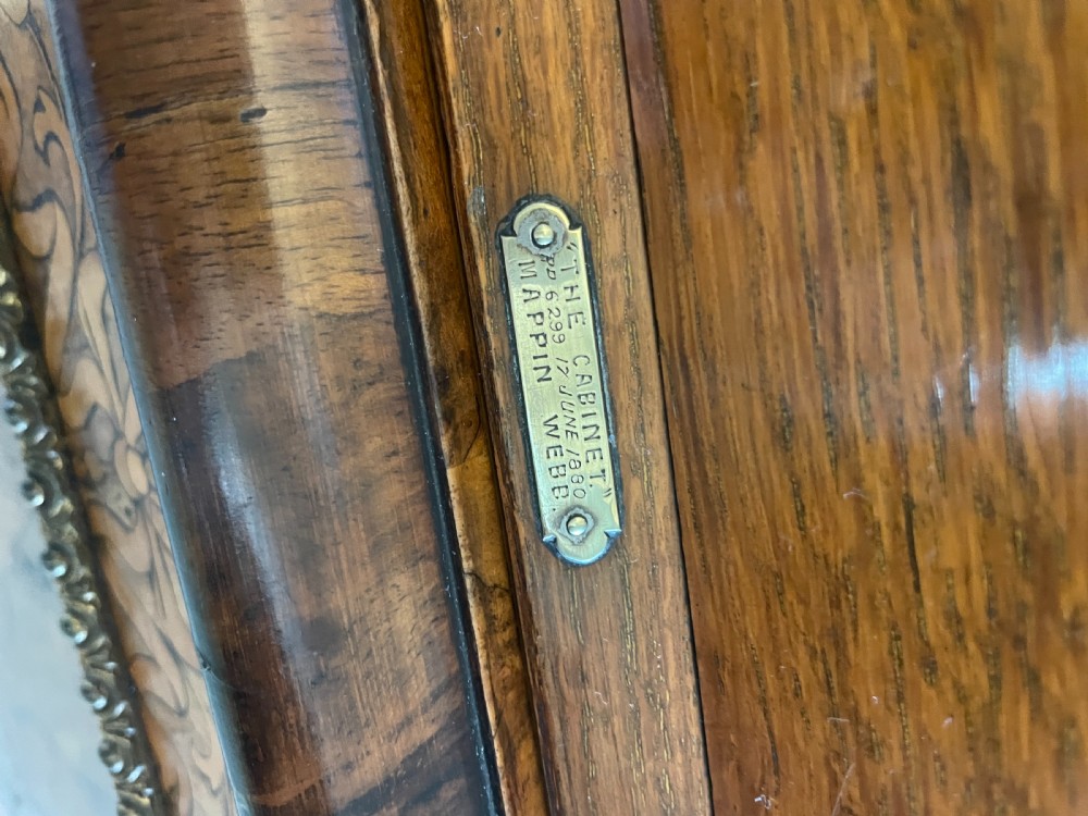 Antique Victorian Quality Oak Tantalus by Mappin & Webb View VII