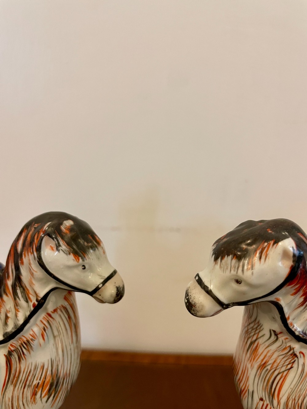 Pair of Antique 19th Century Staffordshire Flatbacks View II