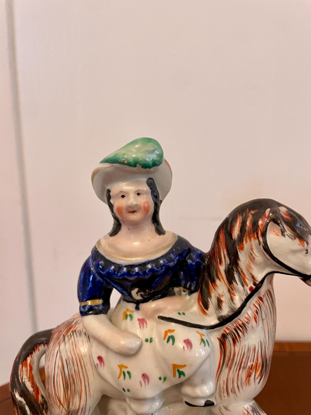 Pair of Antique 19th Century Staffordshire Flatbacks View IV