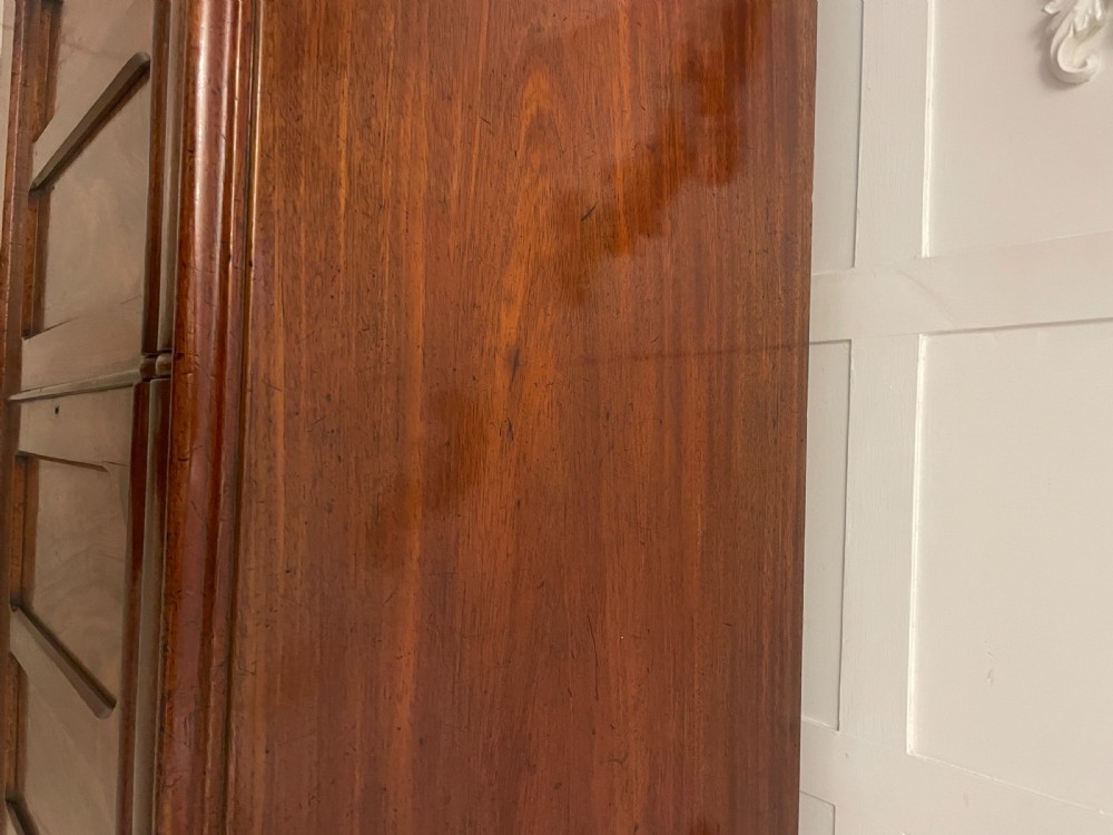Antique Victorian Quality Figured Mahogany Sideboard  View V