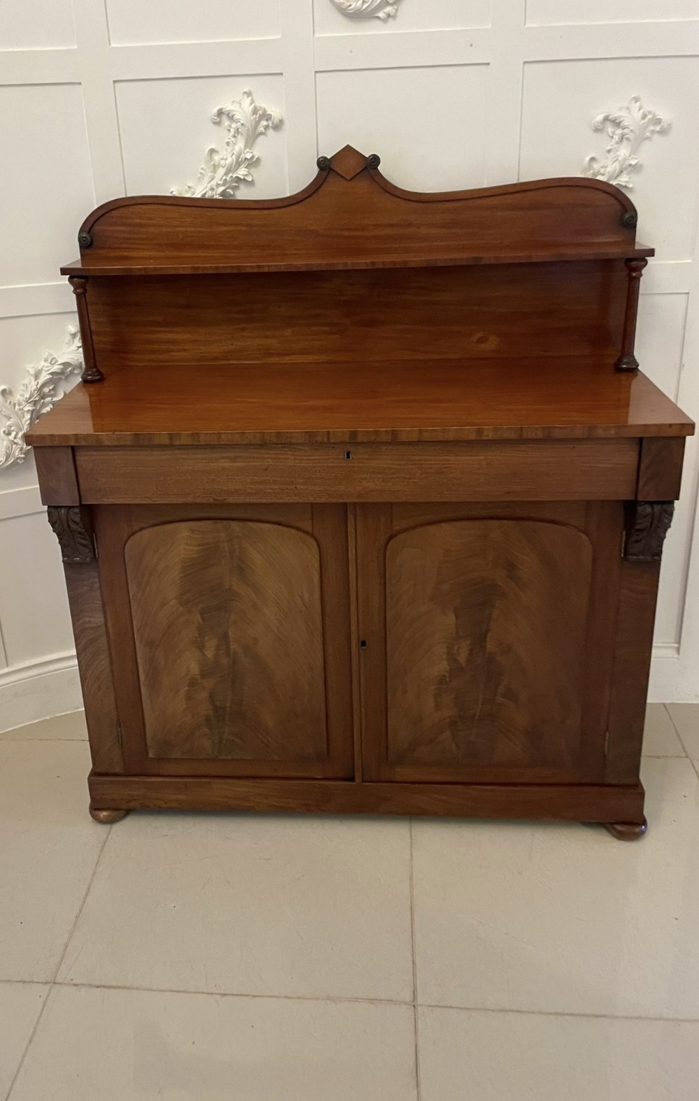 Antique William IV Quality Mahogany Chiffonier