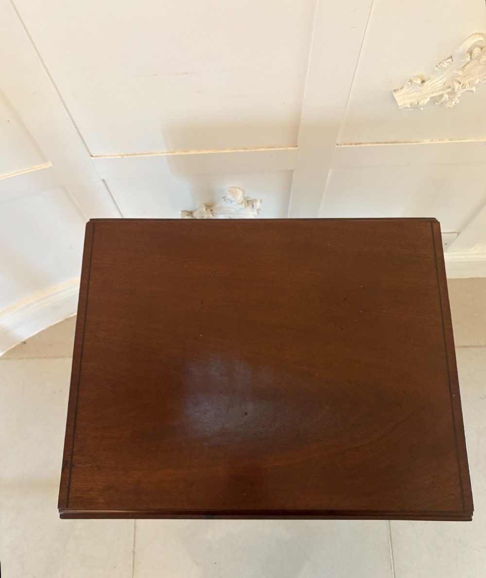 Fine Quality 19th Century Regency Antique Free Standing Lamp/Side Table View XIV