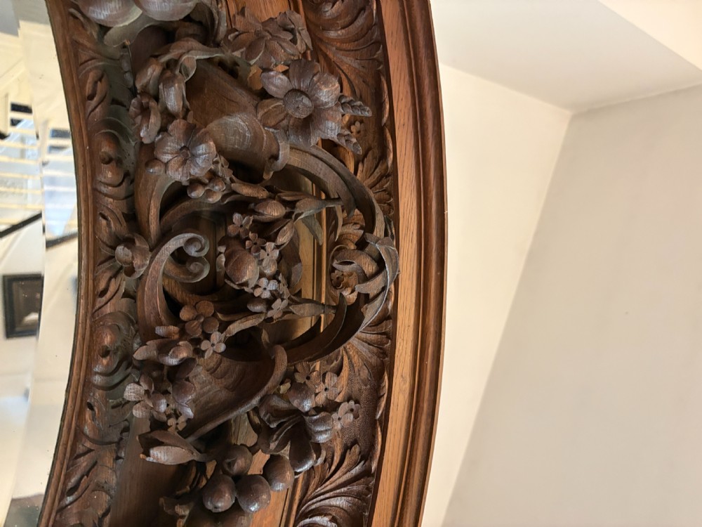 Monumental Antique Victorian Exhibition Quality Carved Oak Sideboard By Maple and Co. View XXIII