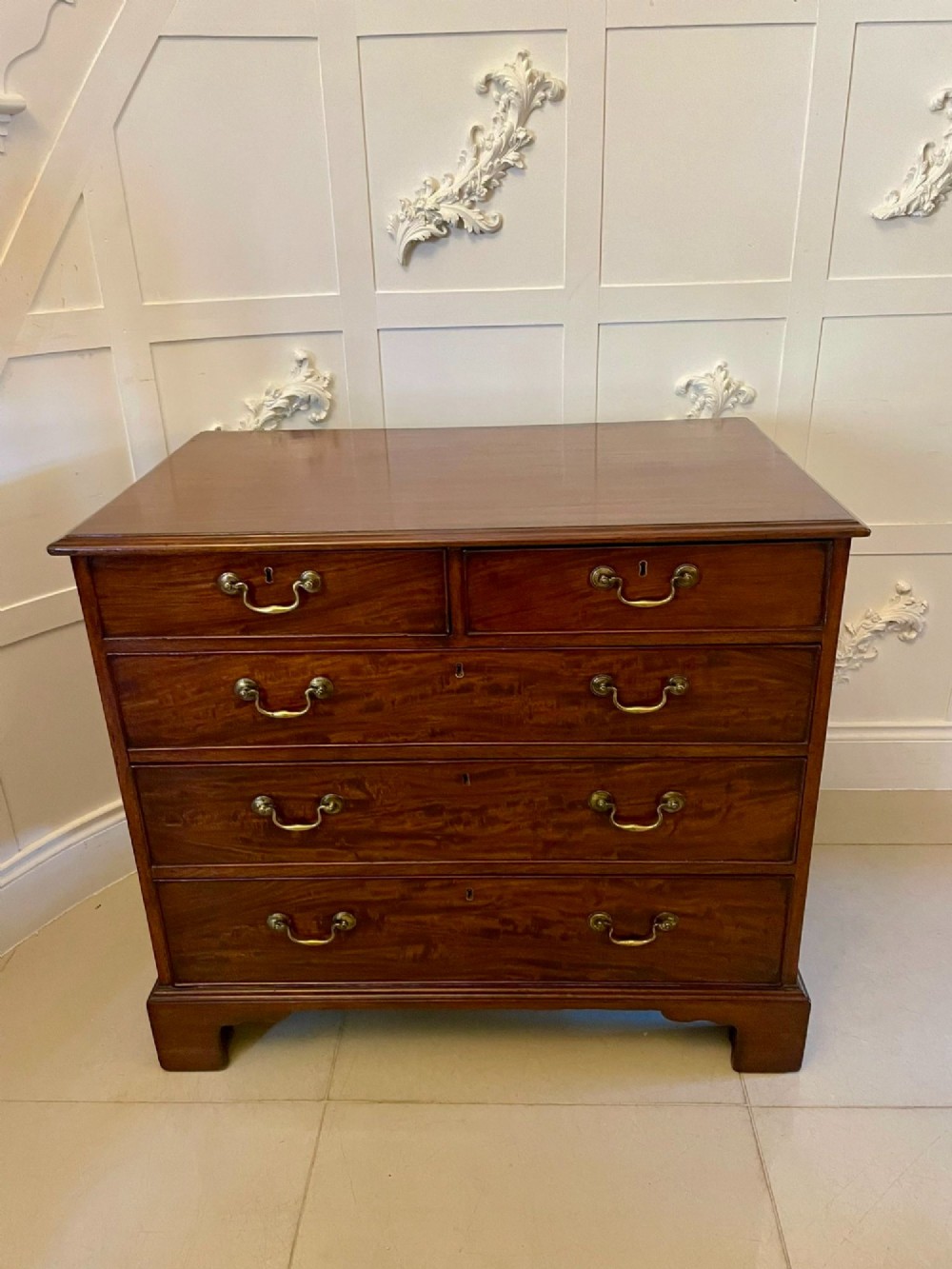 Antique George III Mahogany Chest of Drawers