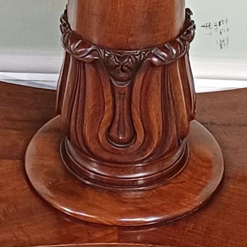 A 19TH CENTURY MAHOGANY CARD TABLE - ADDITIONAL PHOTO 10