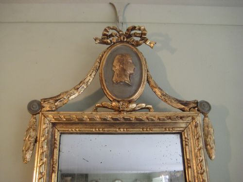 PAIR GILT PIER MIRRORS - ADDITIONAL PHOTO 2
