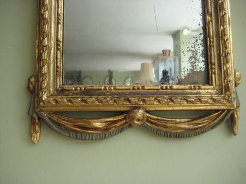 PAIR GILT PIER MIRRORS - ADDITIONAL PHOTO 4