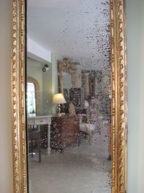 PAIR GILT PIER MIRRORS - ADDITIONAL PHOTO 5