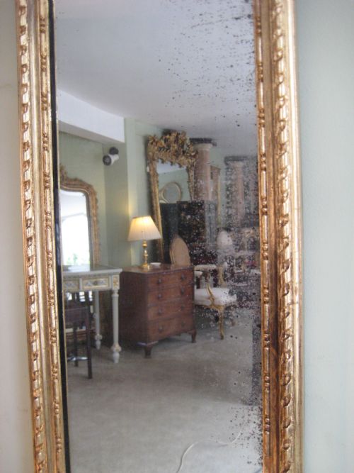 PAIR GILT PIER MIRRORS - ADDITIONAL PHOTO 6