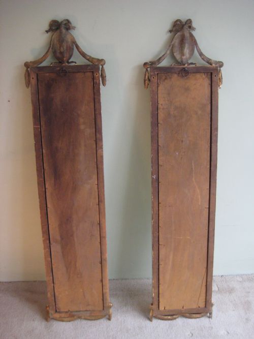 PAIR GILT PIER MIRRORS - ADDITIONAL PHOTO 7