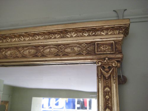 19TH CENTURY GILT OVERMANTEL - ADDITIONAL PHOTO 1