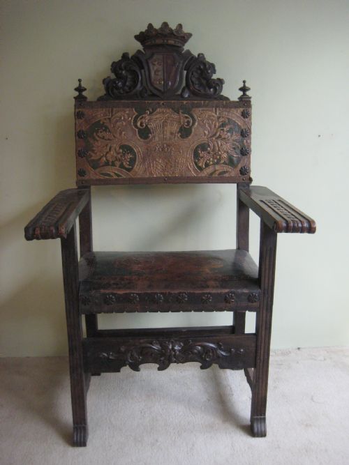 PAIR THRONE CHAIRS - ADDITIONAL PHOTO 1