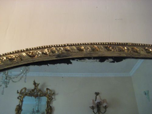 GILT ARCH TOP OVERMANTEL - ADDITIONAL PHOTO 3