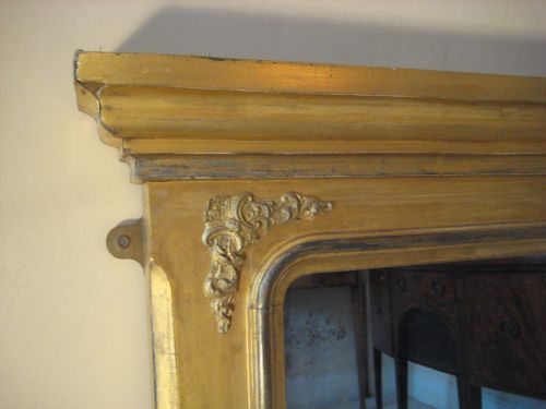 LARGE GILT OVERMANTEL - ADDITIONAL PHOTO 2