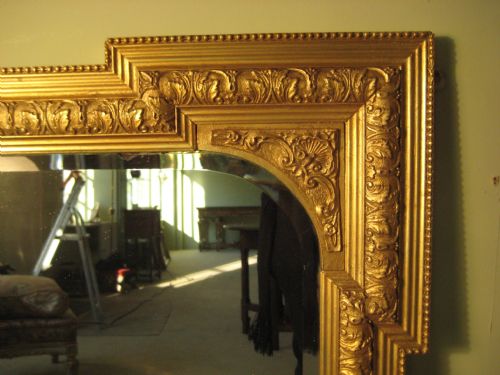 FRENCH GILT OVERMANTEL - ADDITIONAL PHOTO 2