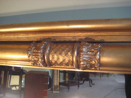 REGENCY STYLE GILT TRIPLEPLATE OVERMANTEL - ADDITIONAL PHOTO 3