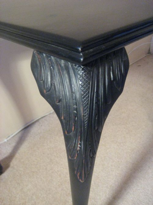 EBONISED OCCASIONAL TABLE - ADDITIONAL PHOTO 3