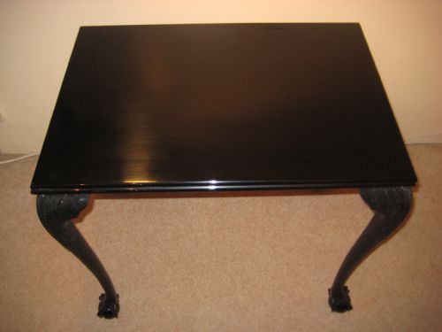 EBONISED OCCASIONAL TABLE - ADDITIONAL PHOTO 5