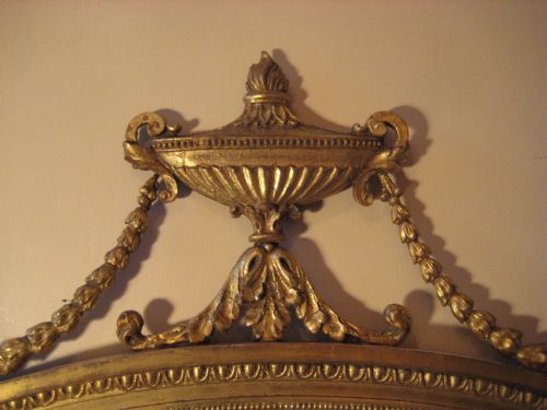 GILT ADAMS STYLE OVERMANTEL - ADDITIONAL PHOTO 1