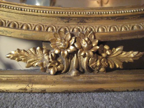 GILT ADAMS STYLE OVERMANTEL - ADDITIONAL PHOTO 2