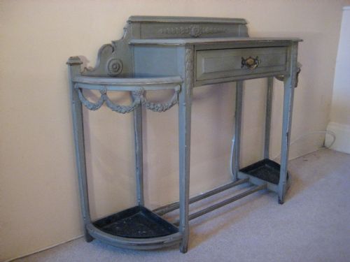 FRENCH PAINTED HALL STAND - ADDITIONAL PHOTO 2