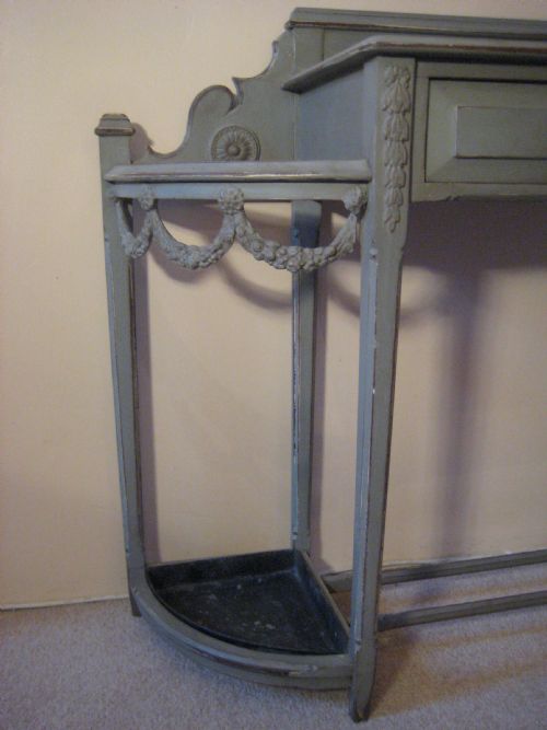 FRENCH PAINTED HALL STAND - ADDITIONAL PHOTO 3