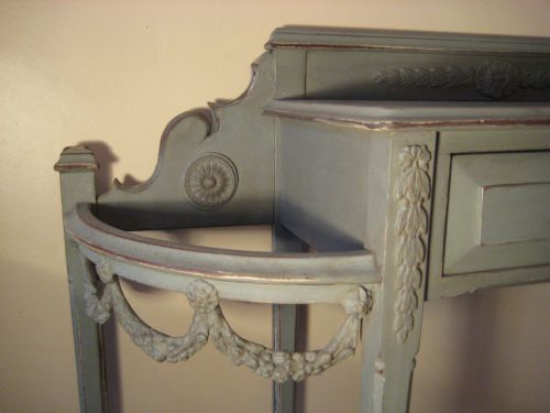 FRENCH PAINTED HALL STAND - ADDITIONAL PHOTO 4