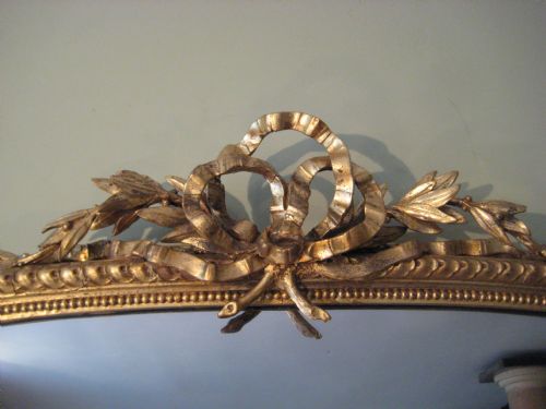 19TH CENTURY GILT OVERMANTLE - ADDITIONAL PHOTO 2