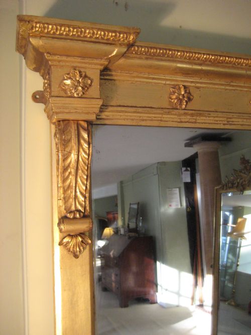 19TH CENTURY GILT OVERMANTEL - ADDITIONAL PHOTO 2
