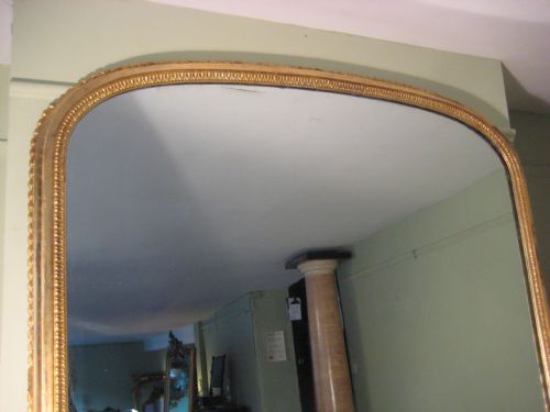 19TH CENTURY GILT ARCHTOP OVERMANTEL - ADDITIONAL PHOTO 1
