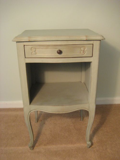 PAIR OF FRENCH PAINTED CABINETS - ADDITIONAL PHOTO 2