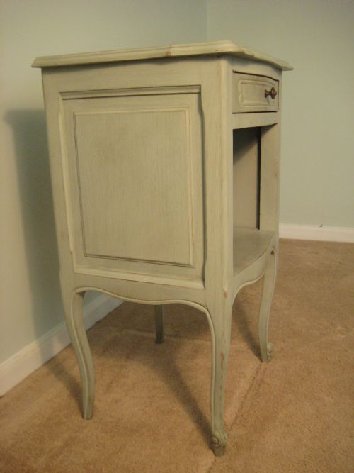 PAIR OF FRENCH PAINTED CABINETS - ADDITIONAL PHOTO 3