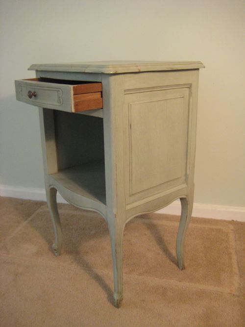 PAIR OF FRENCH PAINTED CABINETS - ADDITIONAL PHOTO 4
