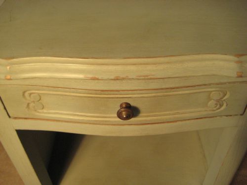 PAIR OF FRENCH PAINTED CABINETS - ADDITIONAL PHOTO 5