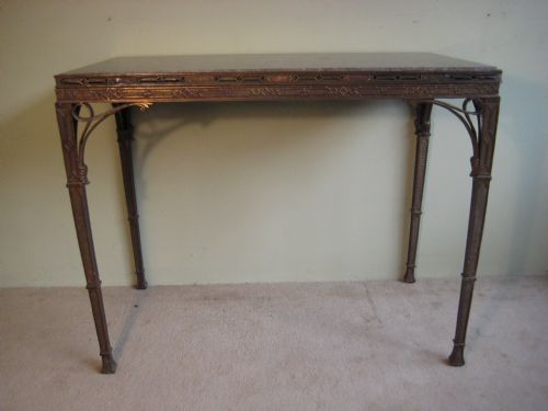 art nouveau metalwork table - CATEGORY: ANTIQUE TABLES - DATED 1900