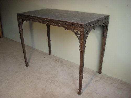 ART NOUVEAU METALWORK TABLE - ADDITIONAL PHOTO 2