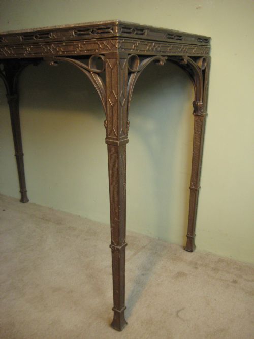 ART NOUVEAU METALWORK TABLE - ADDITIONAL PHOTO 3