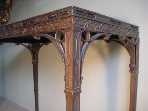 ART NOUVEAU METALWORK TABLE - ADDITIONAL PHOTO 5