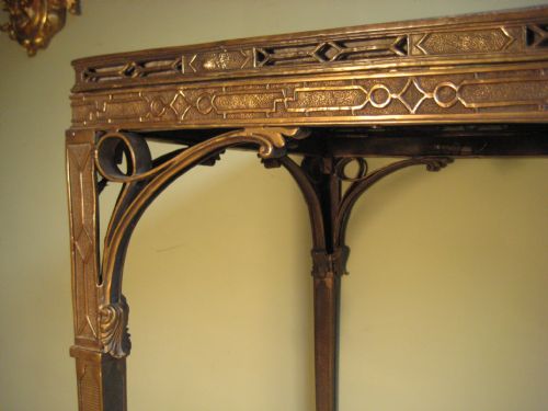 ART NOUVEAU METALWORK TABLE - ADDITIONAL PHOTO 6