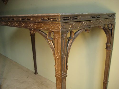 ART NOUVEAU METALWORK TABLE - ADDITIONAL PHOTO 7