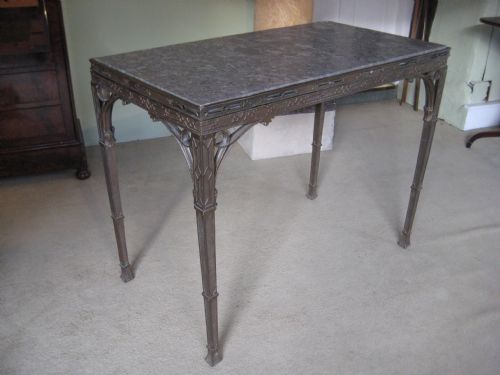 ART NOUVEAU METALWORK TABLE - ADDITIONAL PHOTO 10